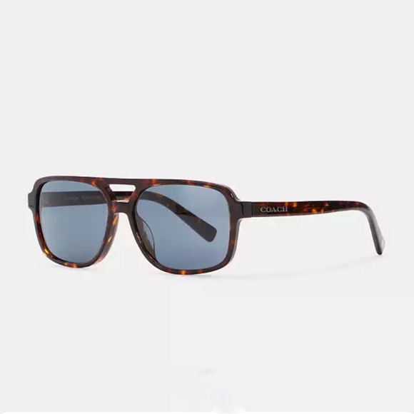 Coach Signature Pilot Sunglasses - Picture 1 of 2